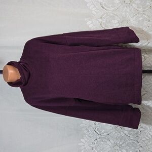ATHLETA Plum Thick Pullover Jacket sz Small